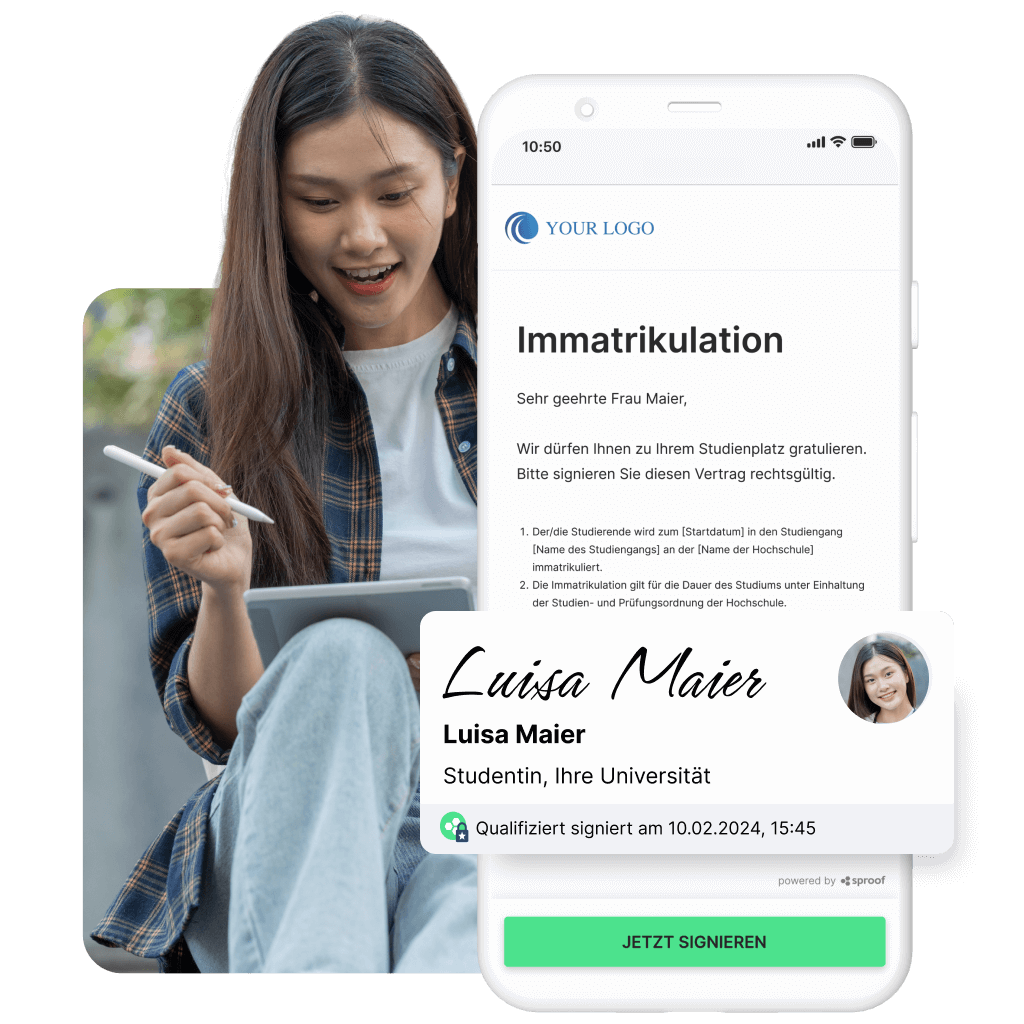 Digitale Signatur im Bildungswesen und Universitäten