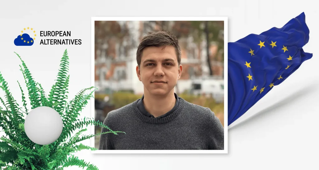 Constantin Graf von European Alternatives und sproof sign